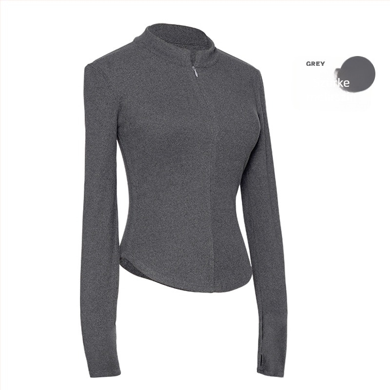 Modern tánc gyakorlóruha – hosszú ujjú felső felnőtt nőknek, poliészter 94% és spandex 6% bélés, balett gyakorláshoz