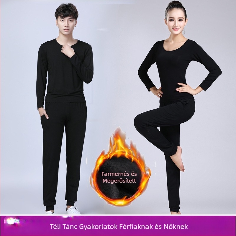 Uniszex modern táncruha fleece-béléssel, 92% pamut, modal bélés 90%, téli–tavaszi–ősszi szezonra, színpadra, Hip-Hop, balet, néptáncra