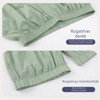 Női balett bemelegítő nadrág, laza fazonú nylon táncnadrág belső nylon béléssel, egyszínű minta, nyári táncos ruházat
