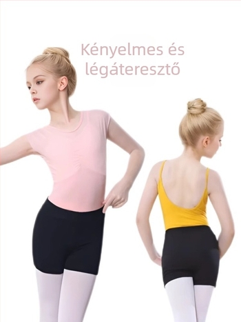 Lányoknak szánt tánc rövidnadrág edzésre és fellépésekre, balett és kínai tánc, 3–8 éves gyerekek