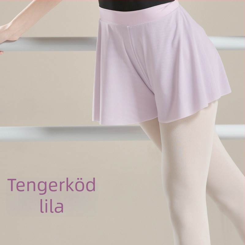 Női tánc rövidnadrág balett és néptáncra | 95% nylon, 5% bélés nylon | Modern tánc ruházat