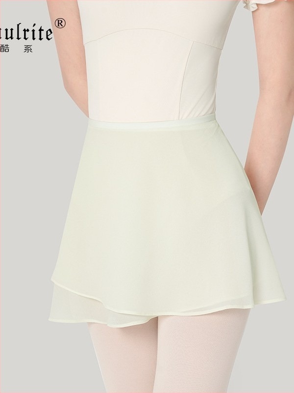 Női balett szoknya, egyrészes húzózsinóros tánc szoknya, chiffon, poliészter anyag, 100% poliészter bélés, modern tánc