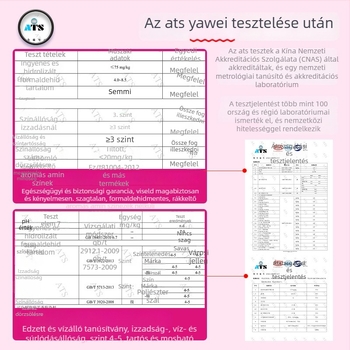 Felnőtt balettruha fűzős felsőrésszel és chiffon félhosszú szoknyával, poliészter anyagú