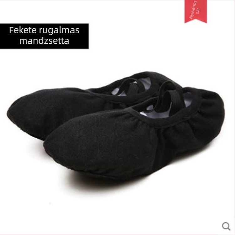 Sansha gyermekek balettcipő, bőr talp, pamut vamp, légáteresztő és könnyű, uniszex