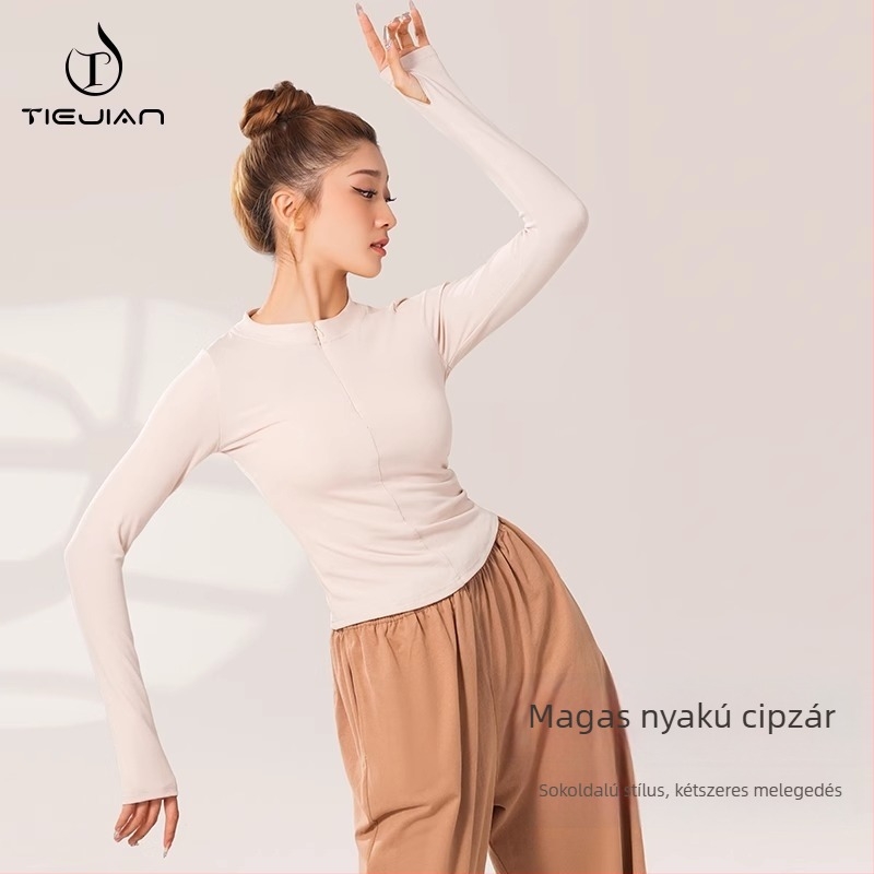 Modern táncruha nőknek, Modal anyag, bélés pamut, tavasz és ősz, alkalmas színpadra és baletre.