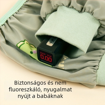 Gyerekeknek vízálló ujjvédők - rajzolt mintával, poliészterből, 1–3 éveseknek, uniszex, téli/tavaszi/ősz