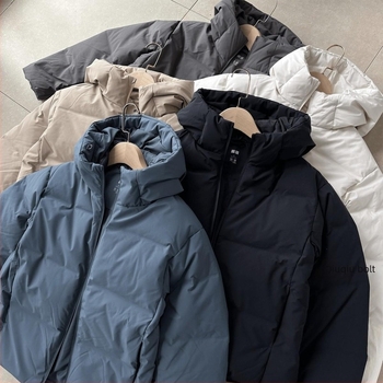 Női kapucnis, varrat nélküli tollkabát, 90% feletti tolltartalom, chenille anyag és elasztán