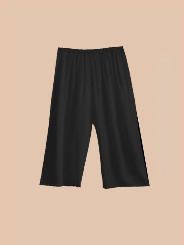 Női bélelt nadrág beépített biztonsági shorttal, Hanfu stílusú, légáteresztő leggings