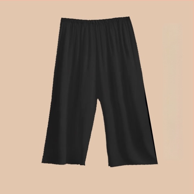 Női bélelt nadrág beépített biztonsági shorttal, Hanfu stílusú, légáteresztő leggings