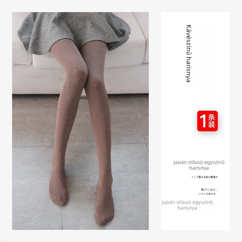 Női thermo leggings 3D bordázott kötés, függőleges csíkokkal, vastag kasmír-keverék, meleg és karcsú vonal