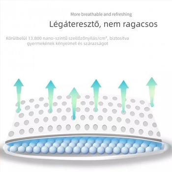 Nyári, lélegző pull-up pelenka babáknak, uniszex, 17 kg felett