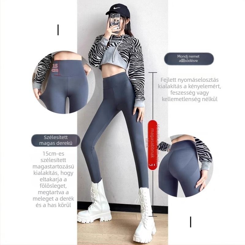 As Yin Lan női egy darabos cropped legginsek – karcsú faz, magas rugalmasság, egyszínű poliészter anyag, 80–90% poliészter, 2025 nyár