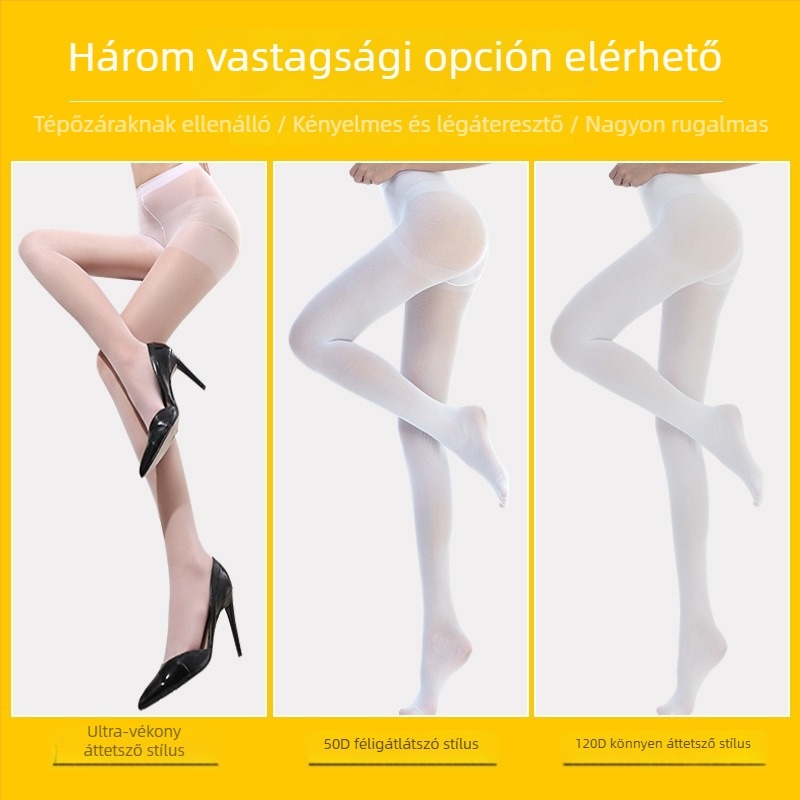 Langsha Női harisnyanadrág | Nylon, egyszínű minta, 80,8% nylon összetétel