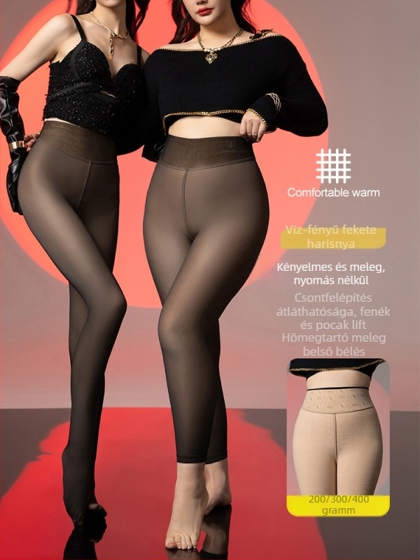 Kismama all-in-one nadrág, vastag meleg poliészter rosttal, magas rugalmasság, őszi 2024