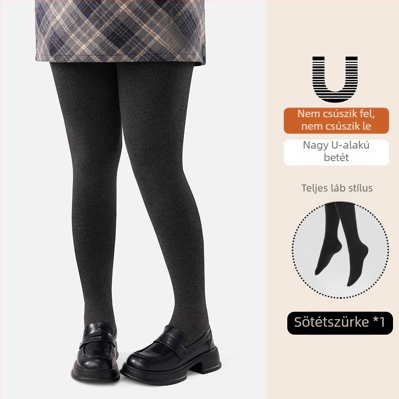 Plusz méretű női leggings őszi-téli időszakra fleece béléssel, vastag, csúszásmentes, külső viselethez, meleg