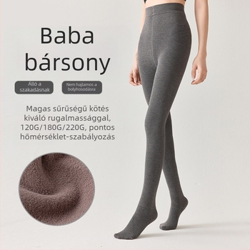 Női viszkózból készült vastagított leggings lábfejes – meleg, karcsúsító