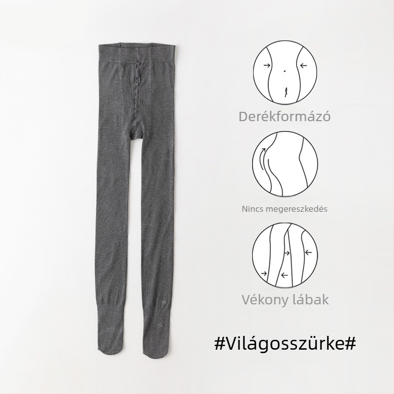 Női viszkózból készült vastagított leggings lábfejes – meleg, karcsúsító