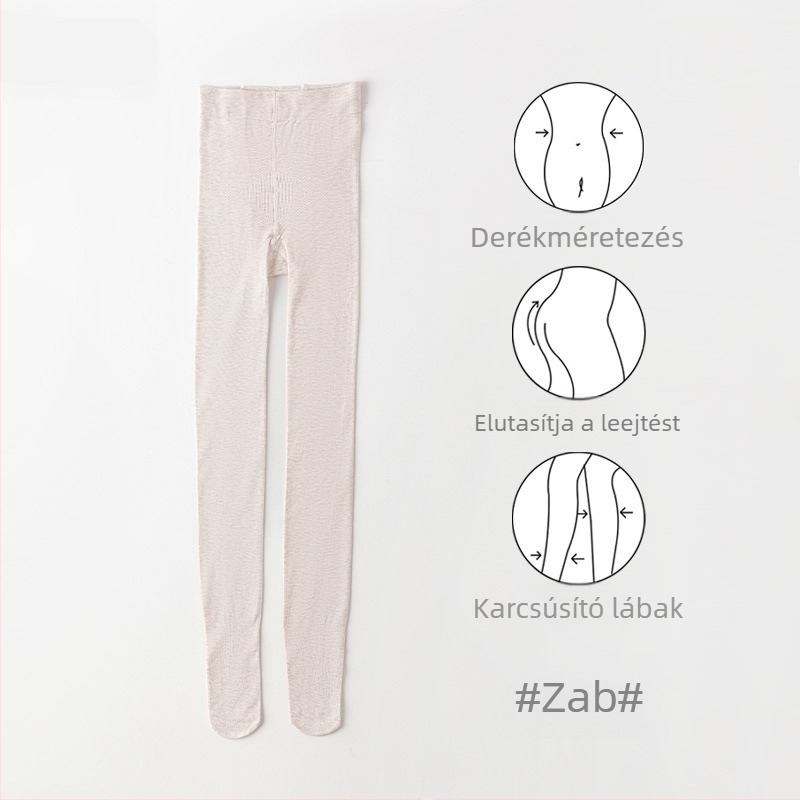 Női viszkózból készült vastagított leggings lábfejes – meleg, karcsúsító