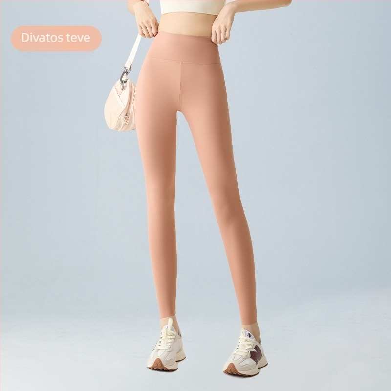 Női jóga leggings, magas derék, lélegző anyag, rövid hossz, nylon-spandex keverék 70–80% nylon, <30% spandex, magas rugalmasság