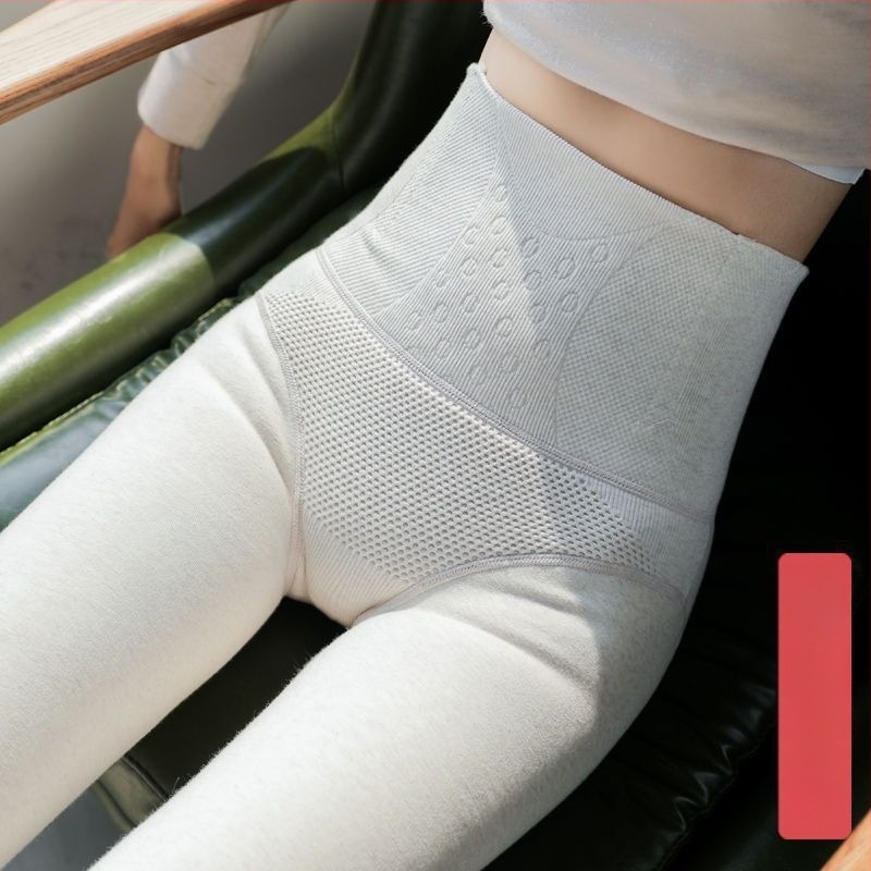 3/4 hosszú, laza szabású leggings, vastagított anyag, velúr nélküli, melegen tartó, egyszínű