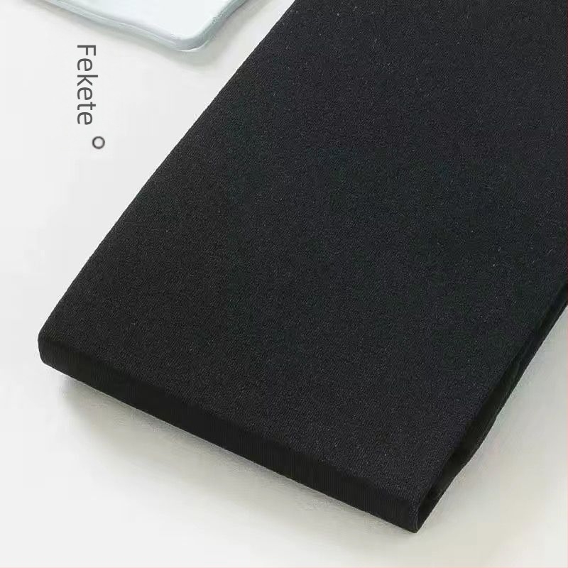 Nylon vastagított velúr harisnyanadrág, 9/10 hossz, egyszínű, őszi-téli szezonra