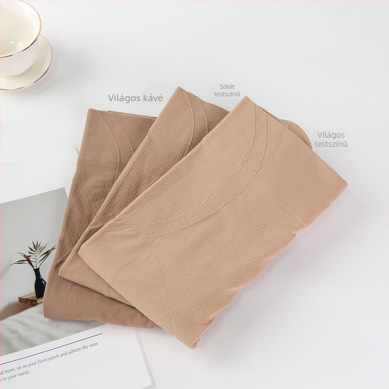Női középméretű leggings nude színben, vízfényű felülettel, plusz méret, külső viselésre, modell 6010