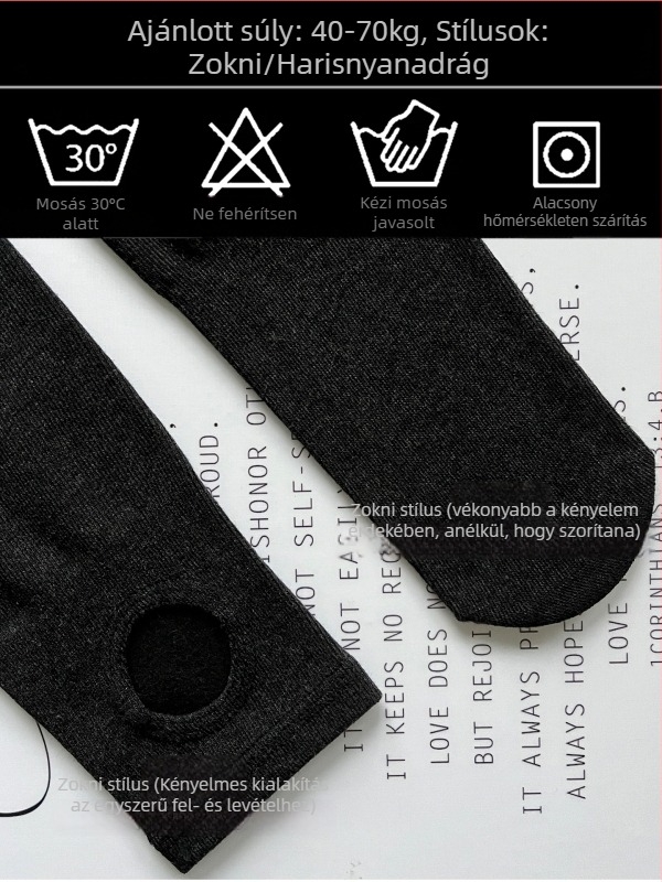 Női kötött pamut leggings fleece-béléssel, őszi-téli, vastag, testhezálló szabású, 50–70% pamut, nylon <30%