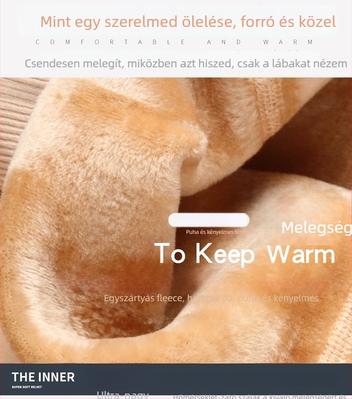 Flíszes belsővel ellátott nejlon leggings elasztánnal, őszi-téli, extra vastag, koreai stílus, teljes hossz