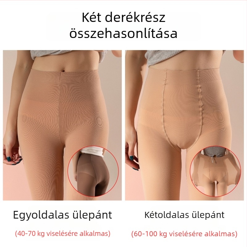 Yongchun 120D bársonyos matt átlátszatlan harisnya tavasz–őszre, magas elasztikusságú, meleg harisnyanadrág lábakkal