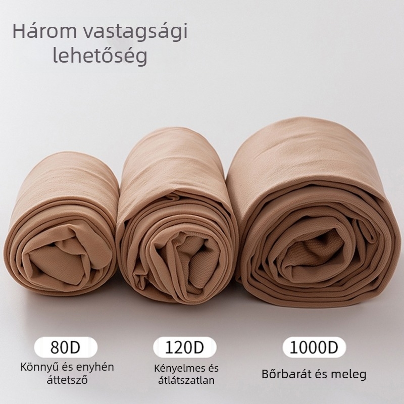 Yongchun 120D bársonyos matt átlátszatlan harisnya tavasz–őszre, magas elasztikusságú, meleg harisnyanadrág lábakkal