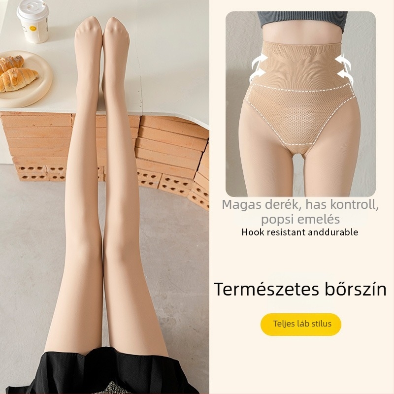 Fleece-beleés Nylon harisnya, anti-snag, közepes vastagság, háromszög keresztcsont, lábakkal