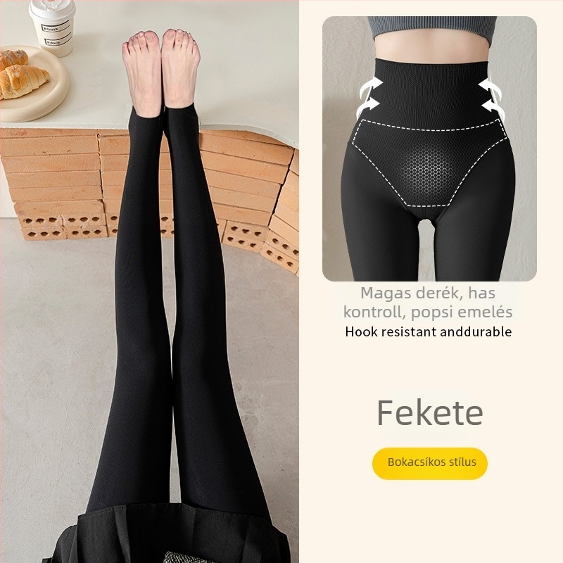 Fleece-beleés Nylon harisnya, anti-snag, közepes vastagság, háromszög keresztcsont, lábakkal