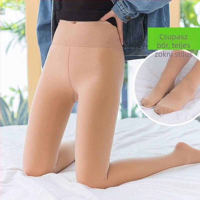 Meiers női harisnyanadrág 7093 őszi-téli, bare-leg hatás, vast velúr felület, 3200D