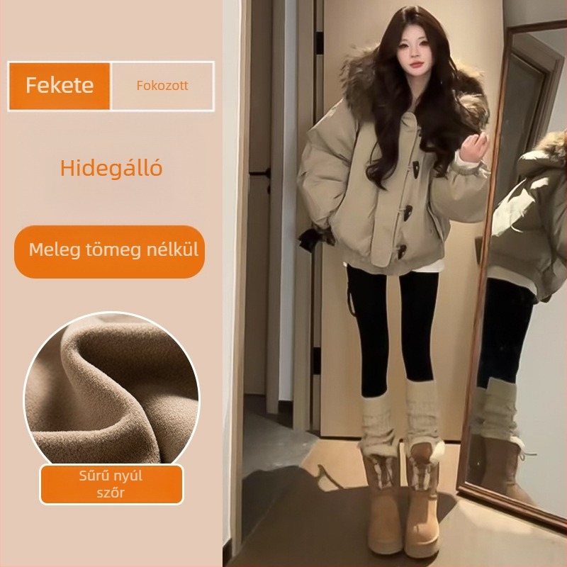 Női fekete jóga leggings, őszi-téli 2025, vastag belső fleece-sel, vizuálisan karcsúsítja a vonalakat
