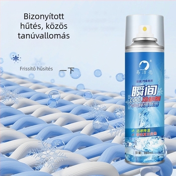 Yi Jie Liang autókhoz való hűtő spray, szárazjég spray hűtő, sportos izzadásgátló spray, hűsítő ruházat | Márka: Yi Jie Liang; Fő piacok: Japán, Dél-Korea; Licencelt magáncímke