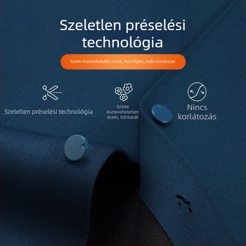Férfi ing plüss bélésű, meleg, vastagított kivitel, négyzetes gallér, hosszú ujjú, zseb dekoráció