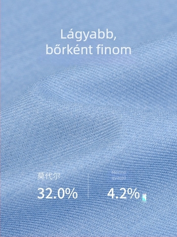 Férfi hosszú ujjú ing modál és gyapjú keverékből, gyűrődésmentes, tavaszi vastag üzleti ing