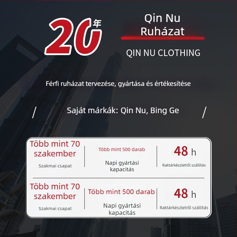 Férfi hosszú ujjú ing, Tencel-pamut keverékből, csíkos mintázat, gallér lapos, laza szabás