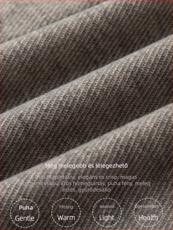 Férfiaknak tervezett slim-fit poliészteres ing, vasalásmentes, hosszú ujjú, hegyes gallér, tavasz 2025