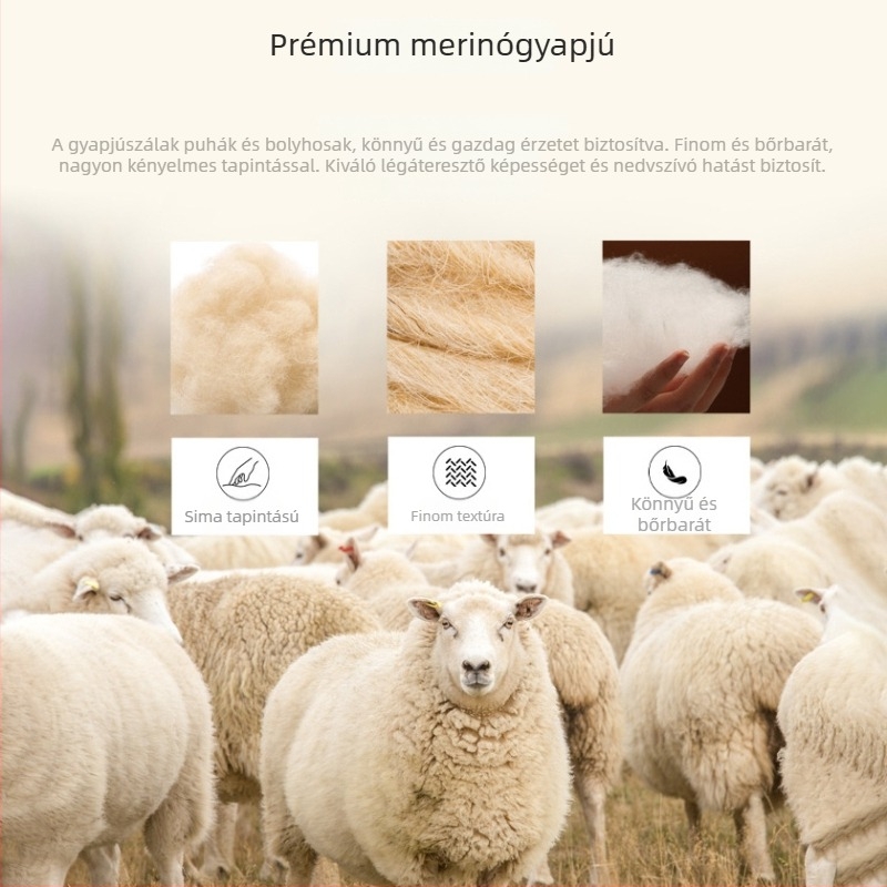 Férfi 100% gyapjú kötött pulóver, egyszínű, alapréteghez, kerek nyakú, hosszú ujjú