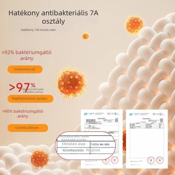 Női pulóver 95% pamut antibakteriális, bolyhos textúrájú, vastag szövet, közepesen magas gallér, őszi felső