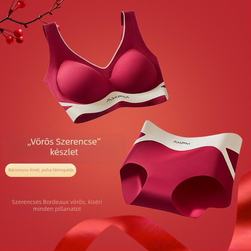 Melltartó készlet emelő és oldalsó támasz funkcióval, fő anyag: nylon 90%, 18–40 éveseknek, egész éves viseletre, díszdobozban
