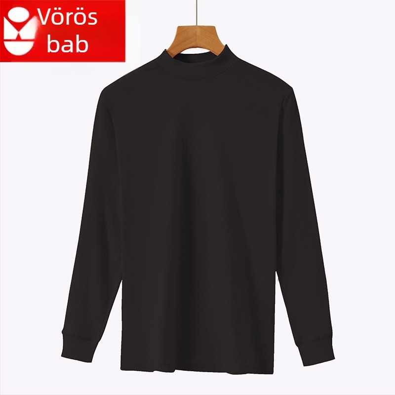 100% pamut melegítő felső, kerek nyakú pulóver, varrat nélküli, egy rétegű, anyag 181–200 g/m²