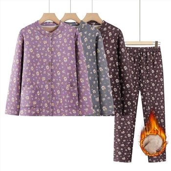 Cardigan és lazán szabott magas derekú nadrág szett – Derong poliészter fleece béléssel; extra vastag anyag 351–400 g/m²; bélés 91–95%; ősz/tél