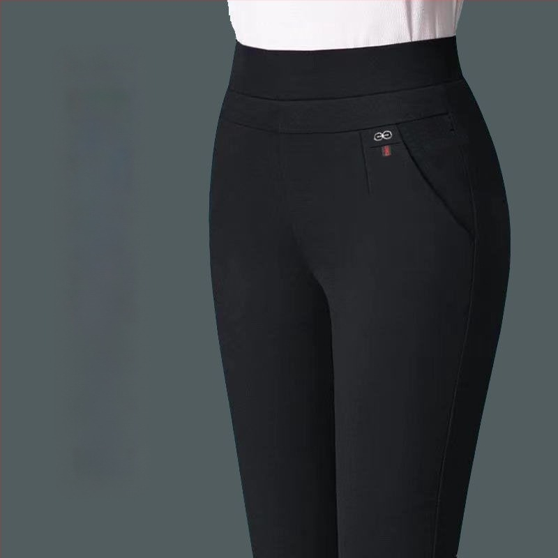 Egyenes szárú nadrág fleece béléssel, téli kiadás 2025, 90-95% poliészter tartalom, poliészter szövet, normál vastagság