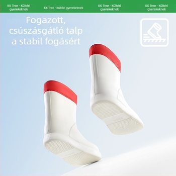 KK Tree gyerek esőcsizmák, uniszex, ultrakönnyűek, vízállóak és csúszásmentesek, iskolai használatra