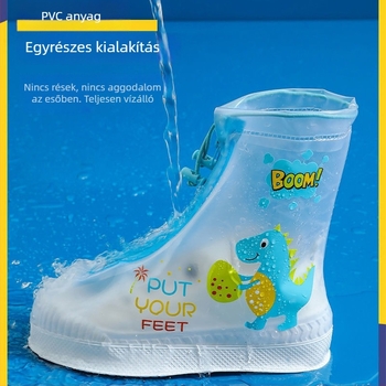 PVC gyermek esőcsizma, alacsony csővel, 1–3 éveseknek