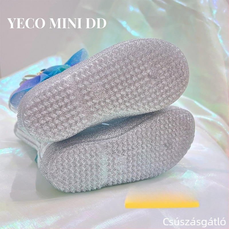 MINI DD Elsa Hercegnő – Gyermek esőcsizmák, vízállóak, csúszásmentesek, PVC felsőrésszel, 1–6 éveseknek