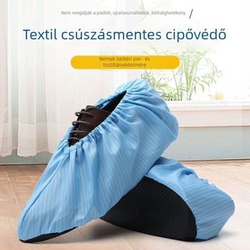 Textil cipővédők számítógépteremhez, antisztatikus, mosható és újrahasználható, diákok számára