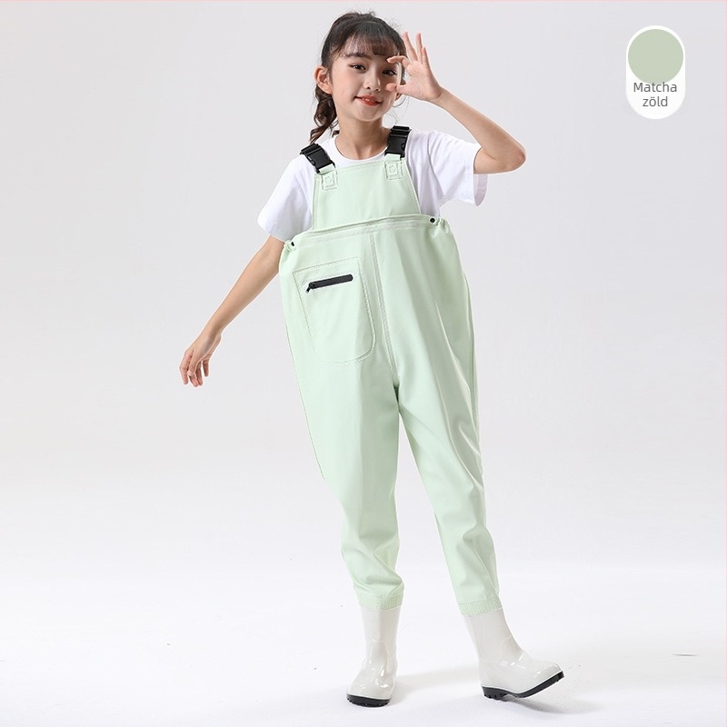 Gyerekeknek való vízálló egyrészes öltözet vízparti játékokhoz – gyorsan szárad, lélegző, szélálló, kopásálló